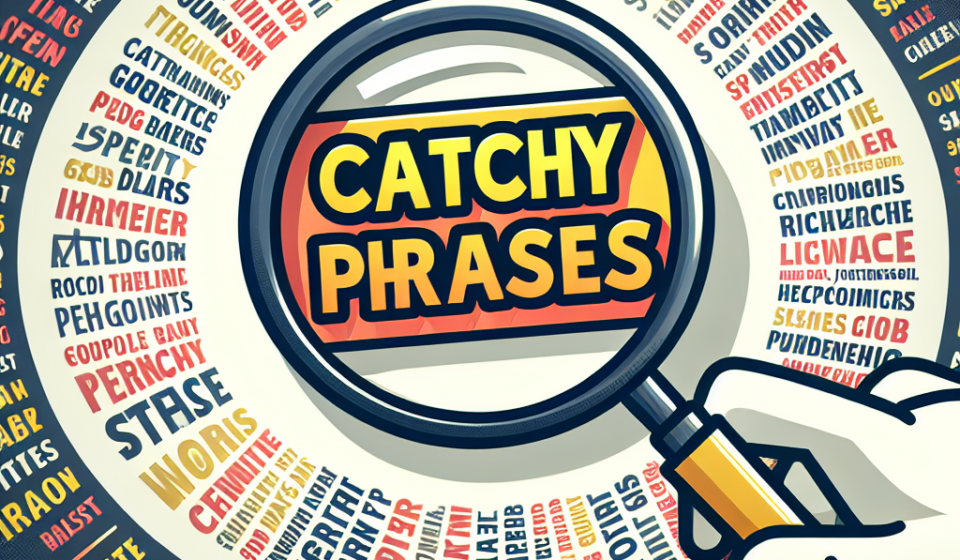 Lupa destacando frases llamativas para atraer clientes