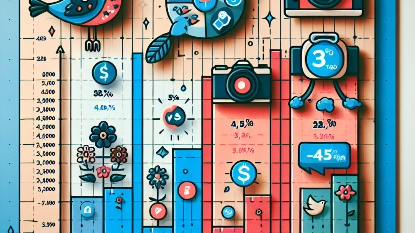 Comparativa de precios de publicidad en redes sociales 2023