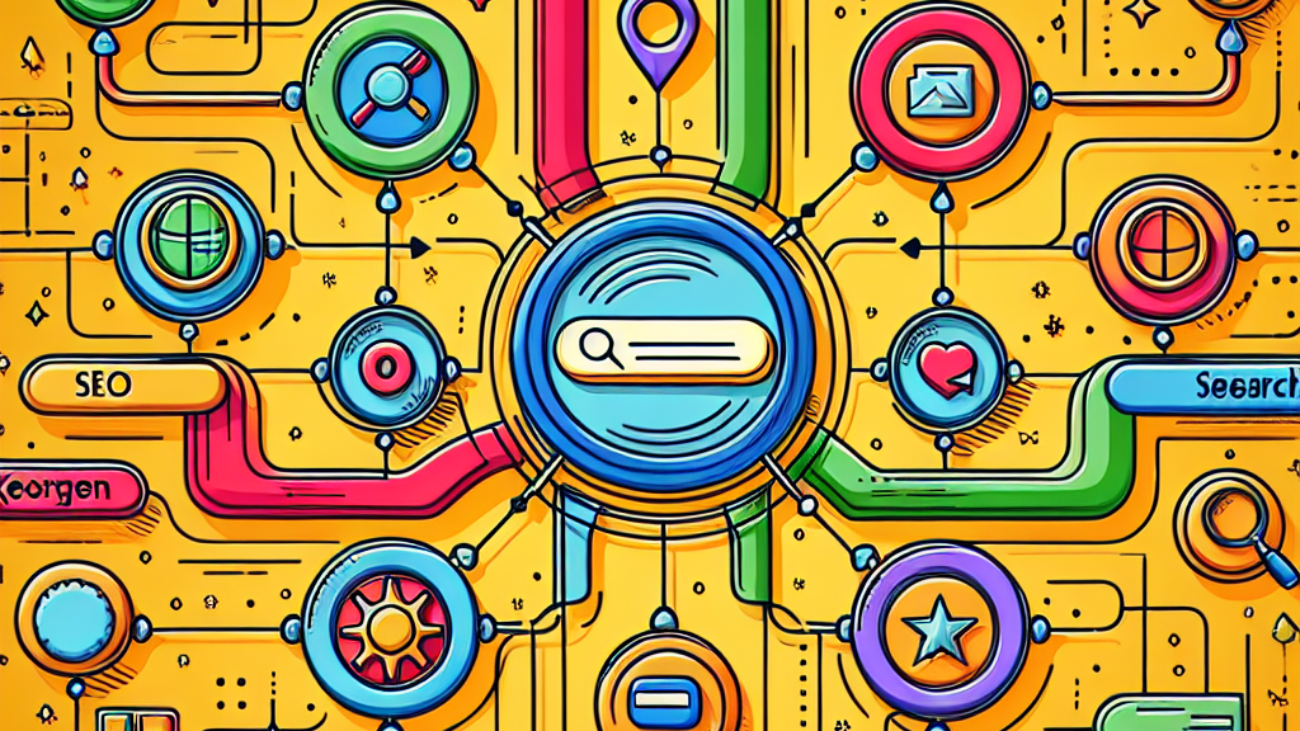 Diagrama de palabras clave y su relación con el SEO