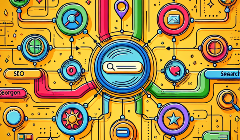 Diagrama de palabras clave y su relación con el SEO