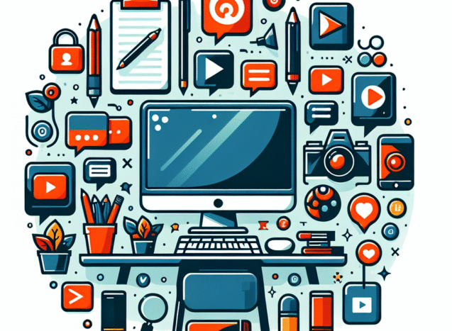 Espacio de trabajo para creación de contenidos digitales