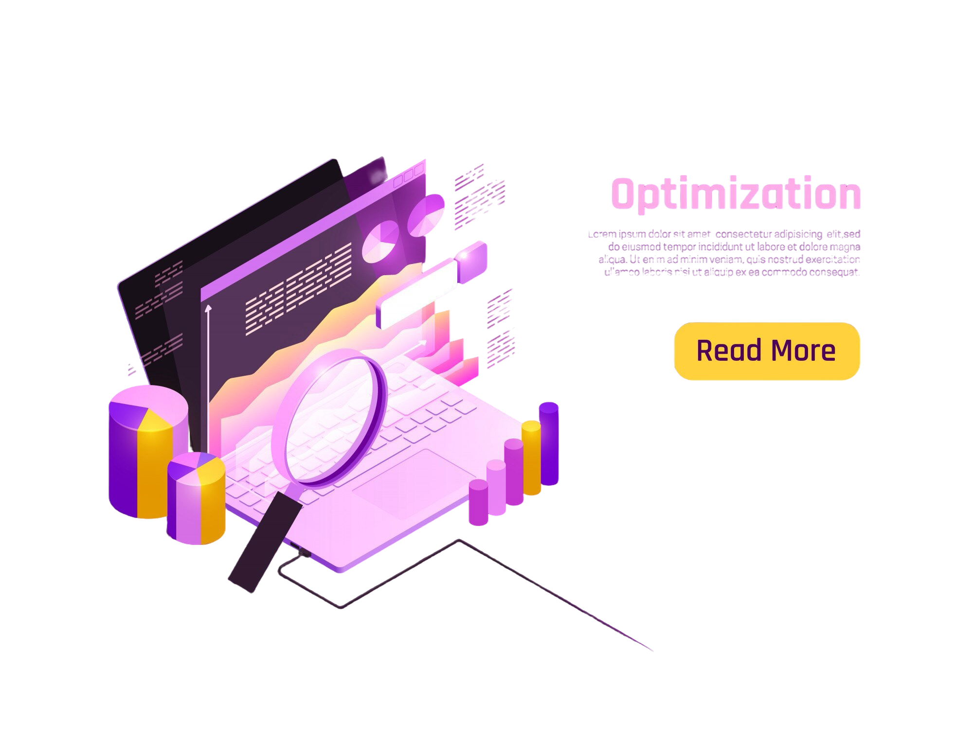 diseno-pagina-isometrica-trafico-web-ilustracion-simbolos-optimizacion-datos