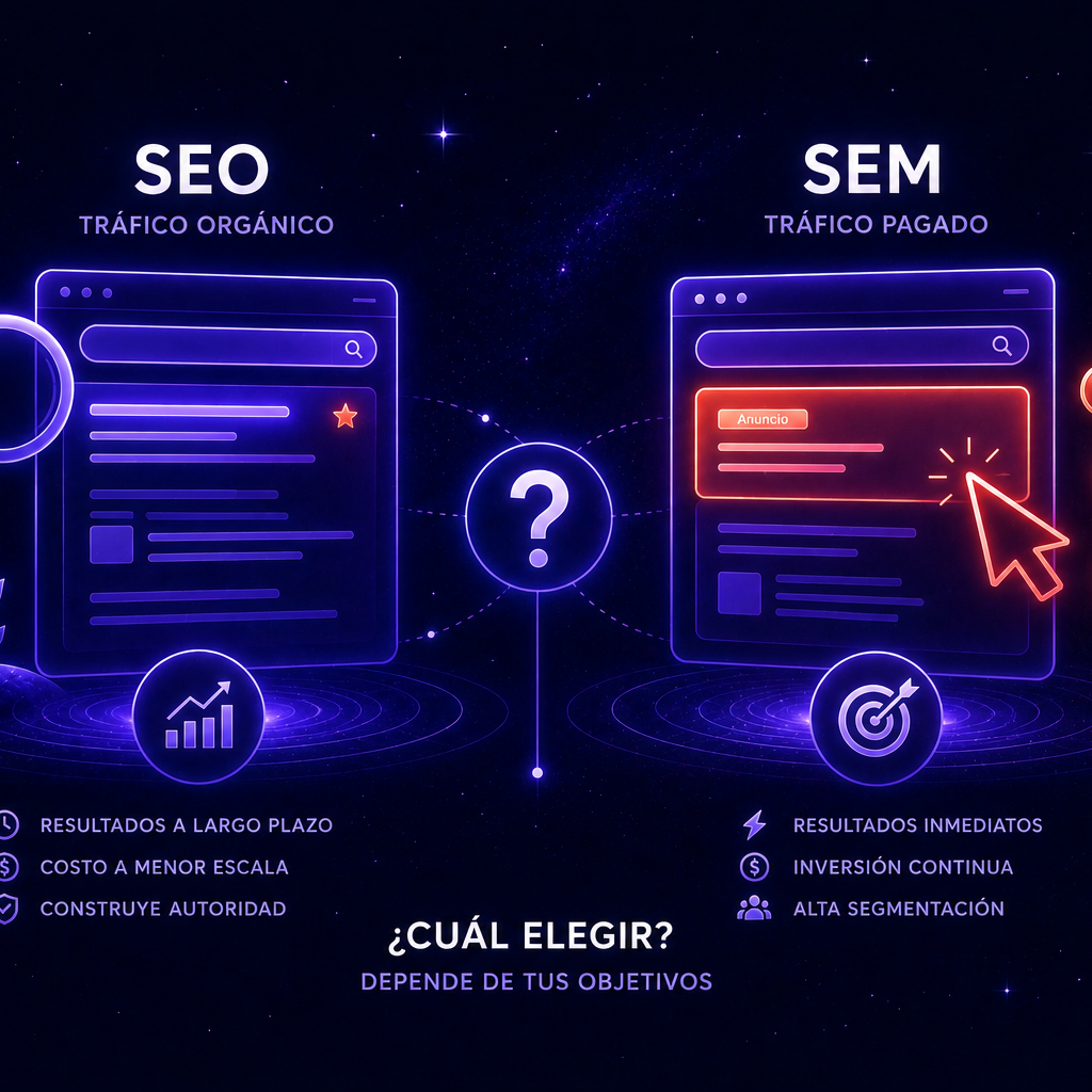 que es seo y sem, su principal diferencia y como usarlos