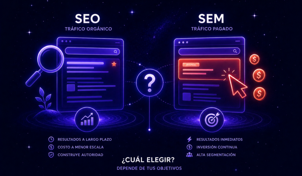 que es seo y sem, su principal diferencia y como usarlos