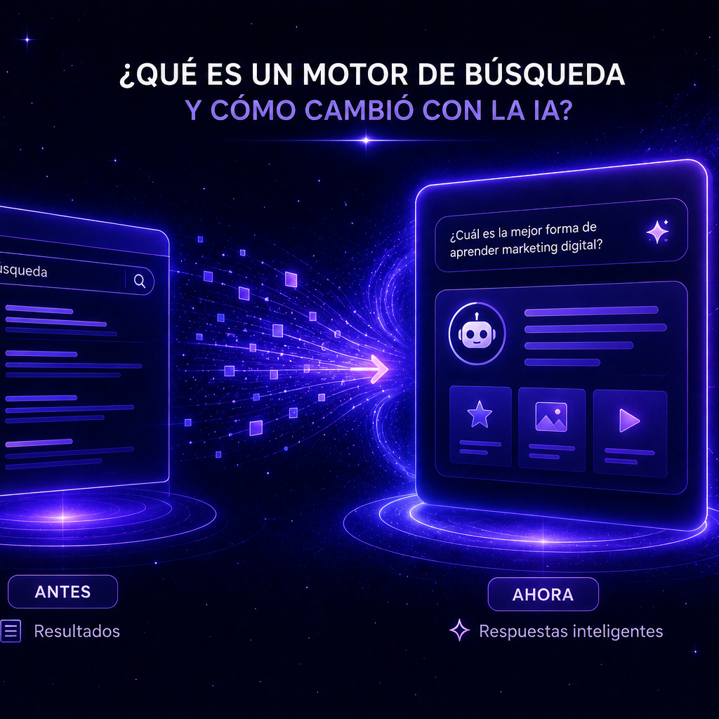 motores de búsqueda y como cambiaron con la IA
