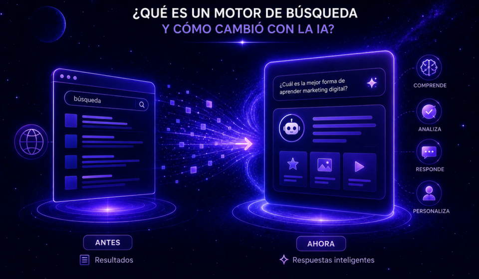 motores de búsqueda y como cambiaron con la IA